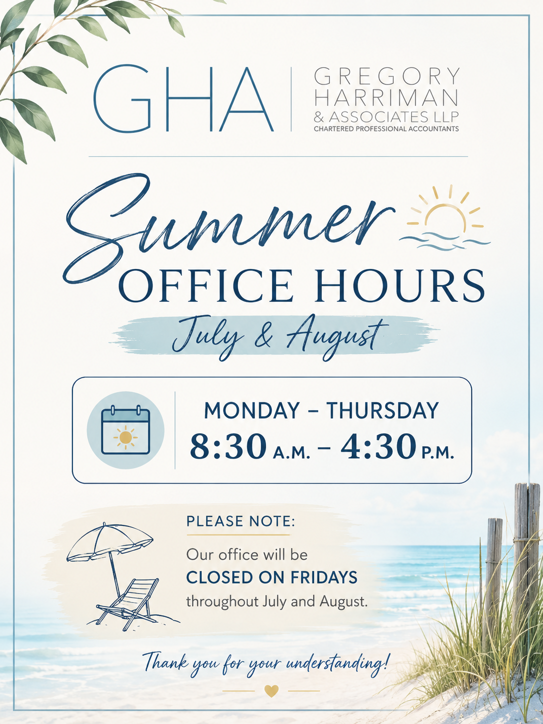 Summer Hours 2026
